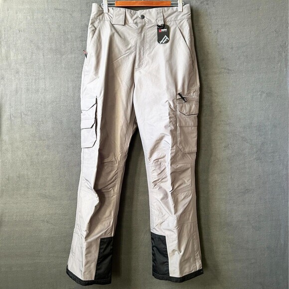 Alpine Design Pronto Pants Grey Outdoor Snow Ski Snowboard - Men's Size Med NWT - Picture 1 of 13